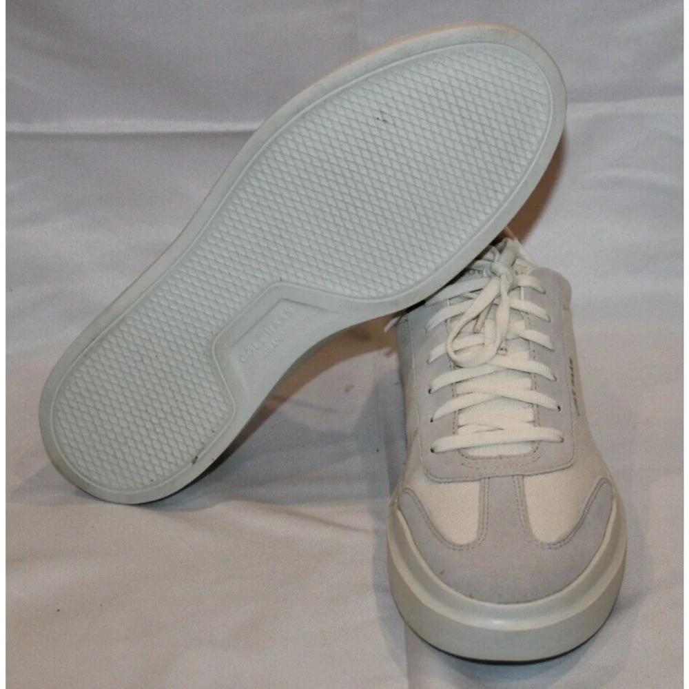 Cole Haan Womens Grandpro Rally Canvas Court Sneaker Ivory‎ US 10 UK 7.5 EU 40.5